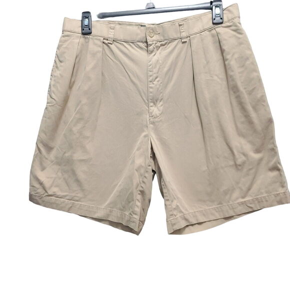 Polo By Ralph Lauren Mens Tyler Shorts Beige Size 36 100% Cotton Pockets - Picture 1 of 12